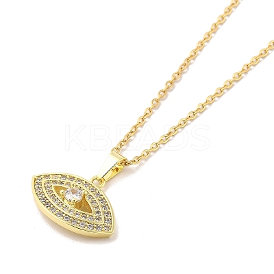 304 Stainless Steel Pendant Necklaces NJEW-U002-24G-04-1