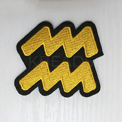Computerized Embroidery Cloth Iron on/Sew on Patches DIY-O004-01-1-1