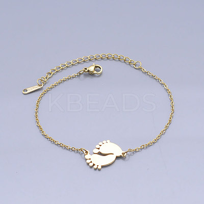 Jewelry 201 Stainless Steel Link Bracelets LS-BJEW-T011-JN505-2-1