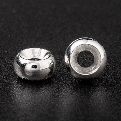 Brass Spacer Beads KK-H759-10E-S-1