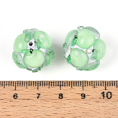 Fruit Round Resin Beads RESI-T059-03K-1