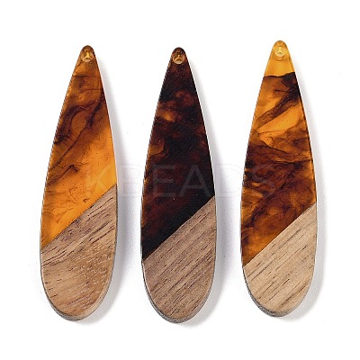 Resin & Wood Big Pendants WOOD-F015-08D-1