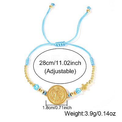 Adjustable Brass Link Bracelets DA0687-1