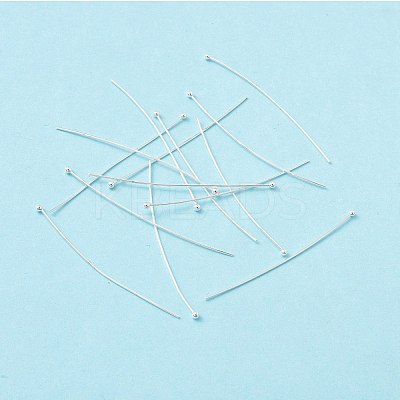 Brass Ball Head Pins KK-WH0058-02D-S-1