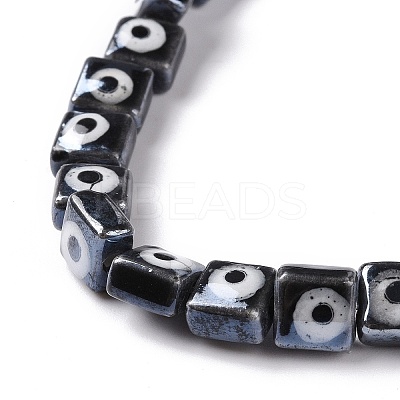 Handmade Porcelain Ceramic Beads Strands LAMP-B021-06-1
