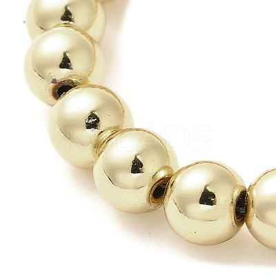 Electroplated Synthetic Magnetic Hematite Beads Strands G-L613-F01-02A-1