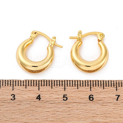 Chunky Huggie Hoop Earrings for Women EJEW-A064-11G-RS-1