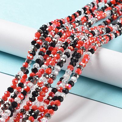 Glass Beads Strands LS-EGLA-A034-M4mm-14-1