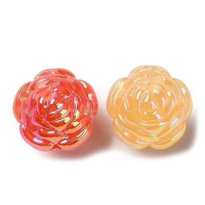 UV Plating Acrylic Beads X-PACR-E003-07-1
