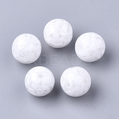 Resin Beads RESI-T026-18mm-09-1