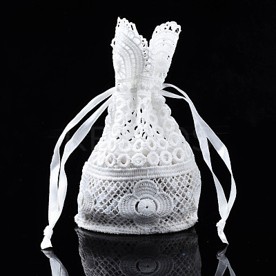 Cotton & Milk Fiber Drawstring Gift Bags OP-Q053-005-1