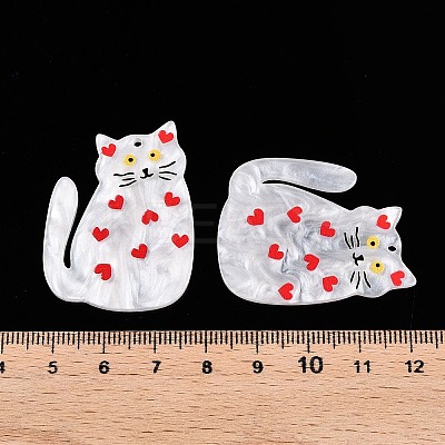 Printed Acrylic Pendants OACR-T028-09A-1