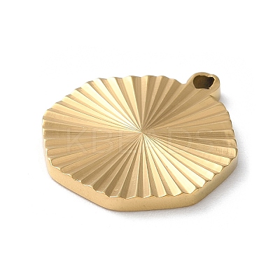 Ion Plating(IP) 304 Stainless Steel Pendants STAS-D025-08G-1