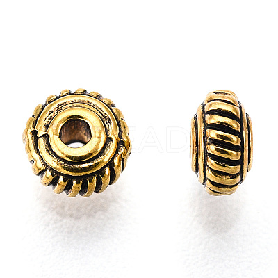 Tibetan Style Spacer Beads GLF0149Y-NF-1