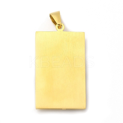 Ion Plating(IP) 304 Stainless Steel Religion Pendants STAS-E184-23G-1