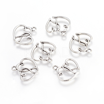 Tibetan Style Alloy Pendants X-TIBEP-21057-AS-RS-1