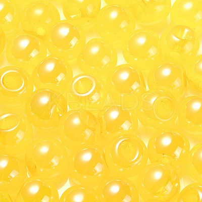 Opaque Acrylic Beads OACR-G012-03E-1