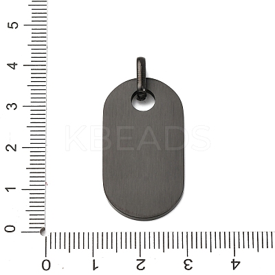 304 Stainless Steel Pendants STAS-P421-12EB-1