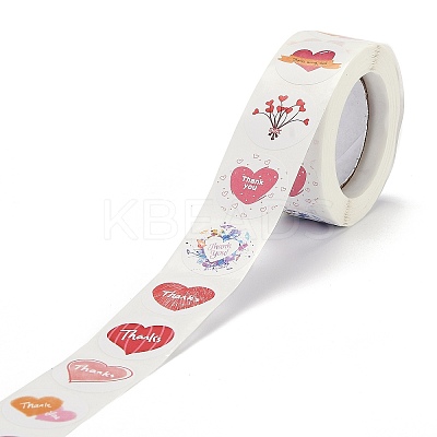 Thank You Theme Self Adhesive Paper Stickers LS-DIY-M023-02A-1