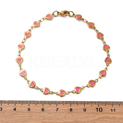 Ion Plating(IP) 304 Stainless Steel Link Bracelets BJEW-I274-36A-1