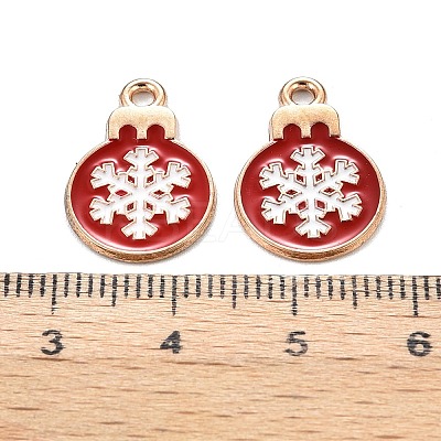 Christmas Alloy Enamel Pendants LS-X-ENAM-D047-17G-03-1
