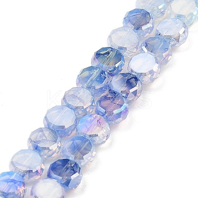 Imitation Jade Glass Beads Strands GLAA-P058-05A-03-1