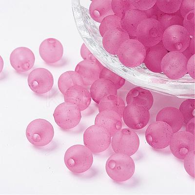 Transparent Acrylic Beads PL705-C28-1