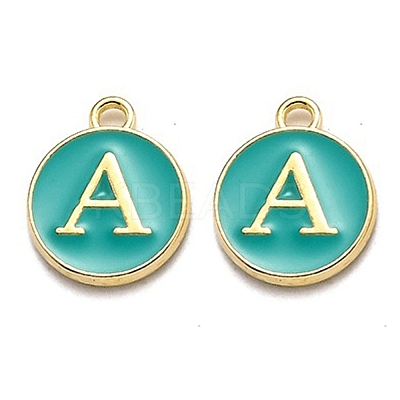 Golden Plated Alloy Enamel Charms LS-X-ENAM-Q437-15A-1