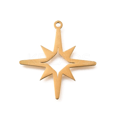 201 Stainless Steel Pendants STAS-S176-25G-1