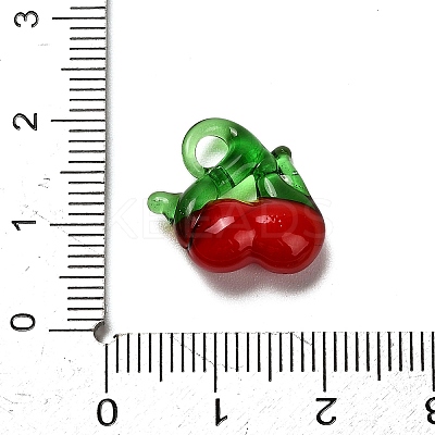 Handmade Lampwork Pendants LS-LAMP-G139-01-1