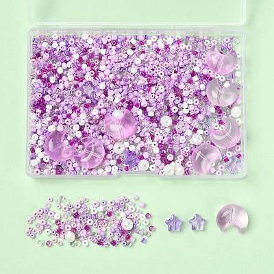 Mixed Styles Glass Beads Strands EGLA-FS0002-63E-1