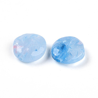 Transparent Acrylic Beads TACR-T028-41H-1