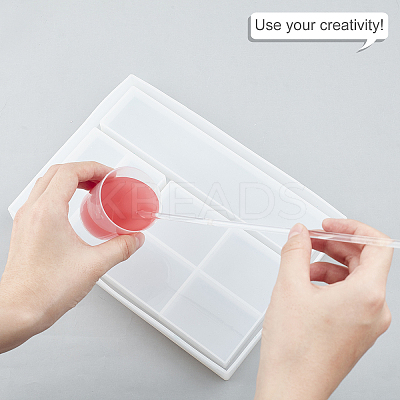 DIY Display Stand Silicone Molds Kits DIY-FG0001-63-1