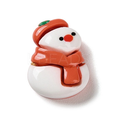 Christmas Theme Opaque Resin Decoden Cabochons RESI-F053-C11-1