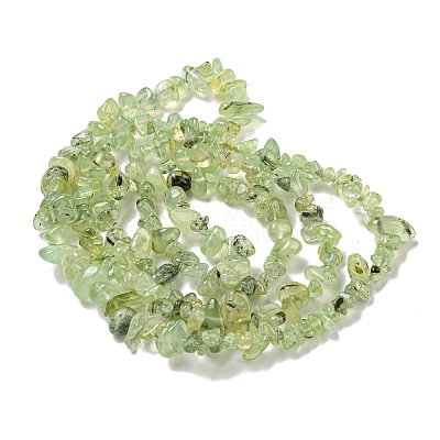 Natural Prehnite Beads Strands X-G-P332-41A-1