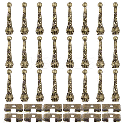 DIY Iron Bolo Tie Making Finding Kit FIND-CA0008-98-1