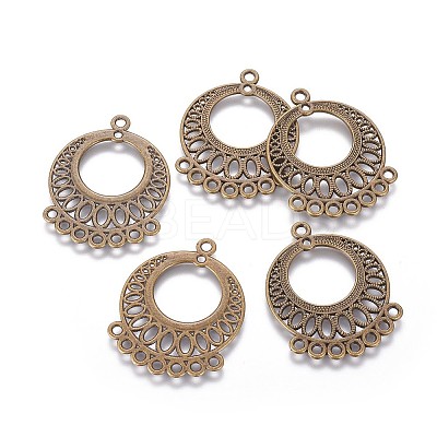 Tibetan Style Connectors LS-TIBEP-EA165Y-AB-FF-1
