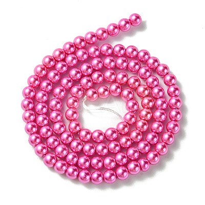 Grade A Glass Pearl Beads HY-J001-4mm-HX026-1