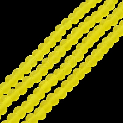 Transparent Glass Beads Strands EGLA-A034-T2mm-MD29-1