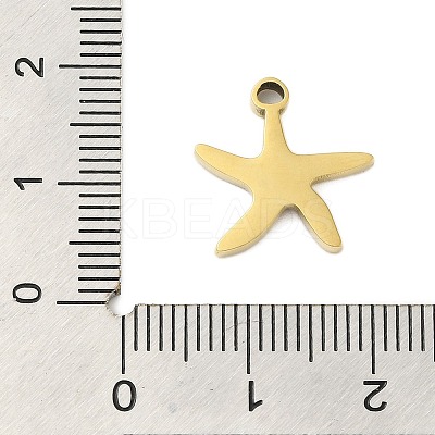 304 Stainless Steel Charms STAS-U023-19G-1
