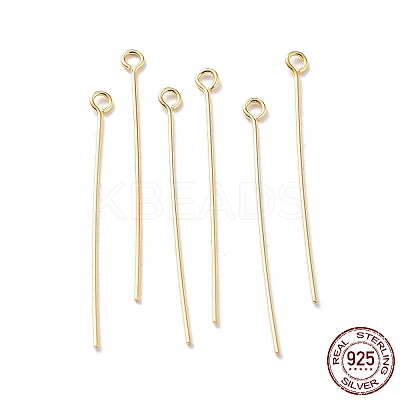 925 Sterling Silver Eye Pins STER-M117-04A-G-1