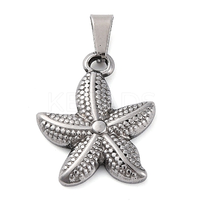 304 Stainless Steel Pendants STAS-E463-13P-1