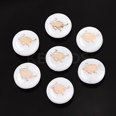 Natural Freshwater Shell Beads SHEL-N037-02B-G-1