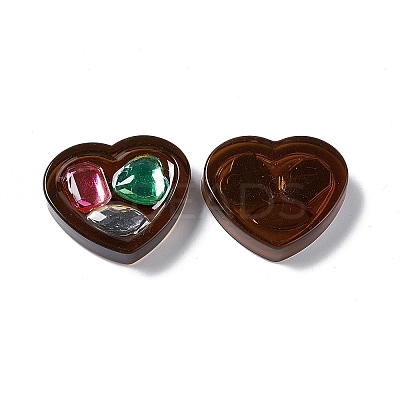 Opaque Acrylic Cabochons OACR-C009-17-1
