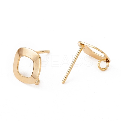 201 Stainless Steel Stud Earring Findings STAS-G266-16LG-1