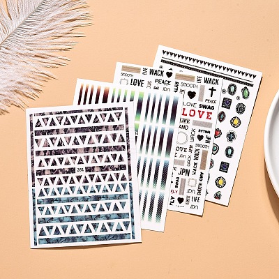 Nail Stickers MRMJ-R088-44-M-1