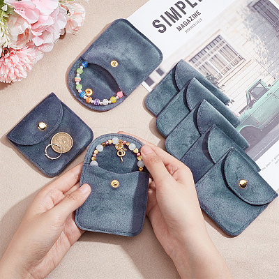 Velvet Jewelry Flap Pouches TP-WH0007-12G-02-1