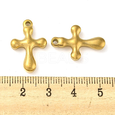 Ion Plating(IP) 304 Stainless Steel Pendants STAS-P341-16F-G-1
