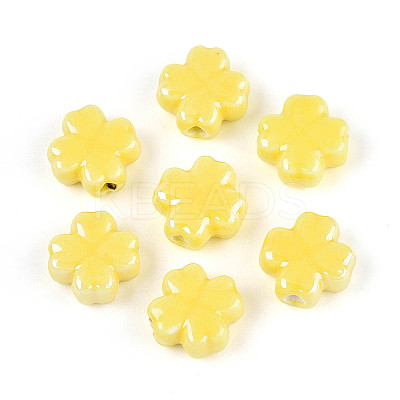 Handmade Porcelain Beads PORC-Z001-01L-01-1
