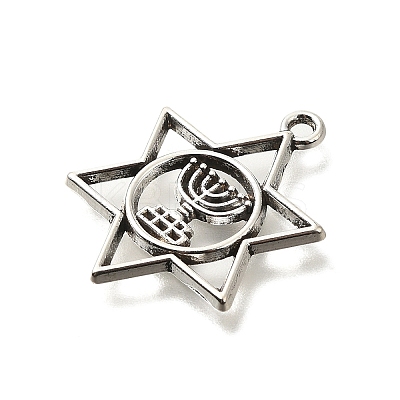 Tibetan Style Alloy Pendants FIND-G078-14AS-1